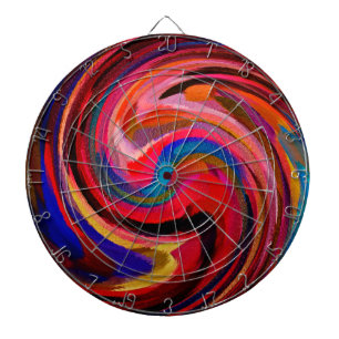 Abstrakt Art #27 Dartscheibe