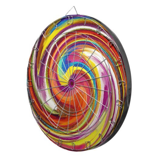 Abstrakt Art #28 Dartscheibe (Vorderseite rechts)