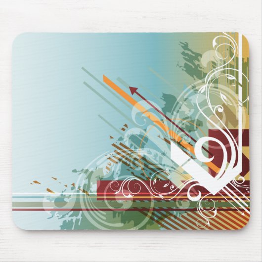 Abstrakt Art. 28 Mousepad (Vorne)