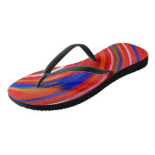 Abstrakt Art #29 Badesandalen (Schrägansicht)