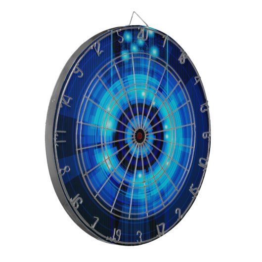 Abstrakt Art 29 Dart Board Dartscheibe (Vorderseite Links)