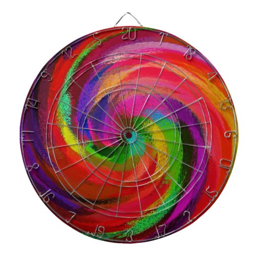 Abstrakt Art #29 Dartscheibe (vorne)
