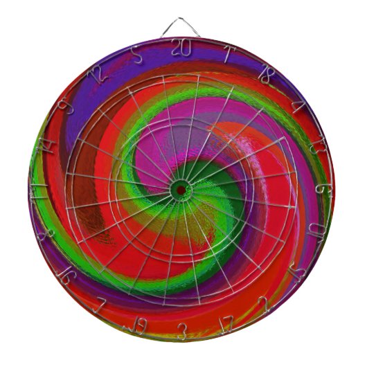 Abstrakt Art #30 Dartscheibe (vorne)