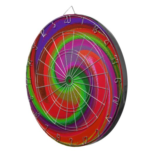 Abstrakt Art #30 Dartscheibe (Vorderseite rechts)