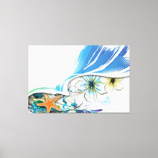 Abstrakt Art. 30 überzogene Canvas Leinwanddruck