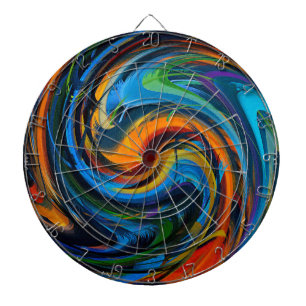 Abstrakt Art #31 Dartscheibe