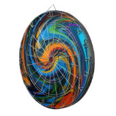 Abstrakt Art #31 Dartscheibe (Vorderseite rechts)