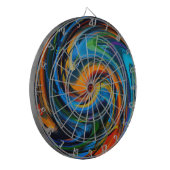 Abstrakt Art #31 Dartscheibe (Vorderseite Links)