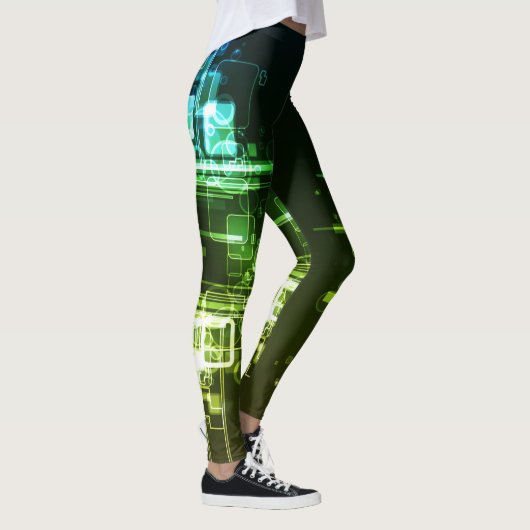 Abstrakt Art. 32 Leggings (Rechts)
