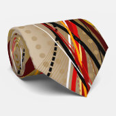 Abstrakt Art. 33 Krawatte (Gerollt)