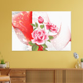Abstrakt Art. 37 überzogene Canvas Leinwanddruck (Insitu (Wohnzimmer))