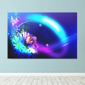 Abstrakt Art. 38 Wrapped Canvas Leinwanddruck (Insitu (Holzboden))