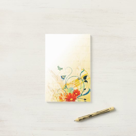 Abstrakt Art. 40 Post-it Klebezettel (Auf Schreibtisch)