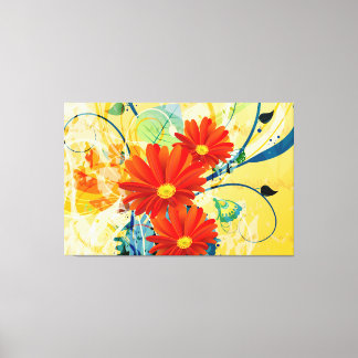 Abstrakt Art. 40 überzogene Canvas Leinwanddruck