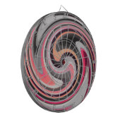Abstrakt Art. 4 Dartscheibe (Vorderseite Links)