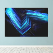 Abstrakt Art. 57 überzogene Canvas Leinwanddruck (Insitu (Holzboden))