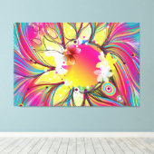 Abstrakt Art. 60 überzogene Canvas Leinwanddruck (Insitu (Holzboden))