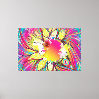 Abstrakt Art. 60 überzogene Canvas Leinwanddruck