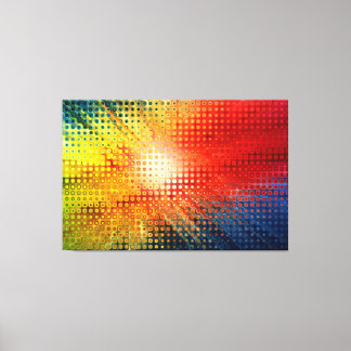 Abstrakt Art. 61 überzogene Canvas Leinwanddruck