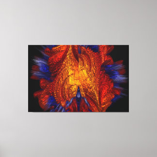 Abstrakt Art. 66 überzogene Canvas Leinwanddruck
