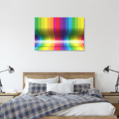 Abstrakt Art. 6 überzogene Canvas Leinwanddruck (Insitu (Schlafzimmer))