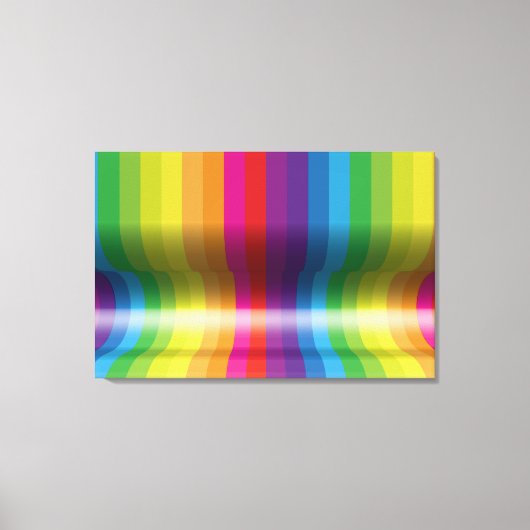 Abstrakt Art. 6 überzogene Canvas Leinwanddruck (Vorderseite)
