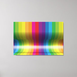 Abstrakt Art. 6 überzogene Canvas Leinwanddruck