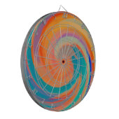 Abstrakt Art. 7 Dartscheibe (Vorderseite Links)
