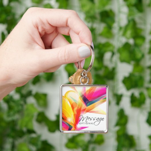 Abstrakt Art. 7 Schlüsselanhänger (Hand)