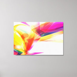 Abstrakt Art. 7 überzogene Canvas Leinwanddruck