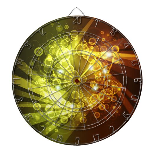 Abstrakt Art. 8 Dart-Karten Dartscheibe (vorne)