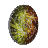 Abstrakt Art. 8 Dart-Karten Dartscheibe (Vorderseite Links)