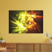 Abstrakt Art. 8 Wrapped Canvas Leinwanddruck (Insitu (Wohnzimmer))