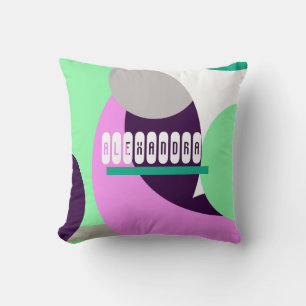 Abstrakt Art Alexandra Name Kushion Kissen