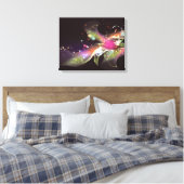 Abstrakt Art Astra Leinwanddruck (Insitu (Schlafzimmer))