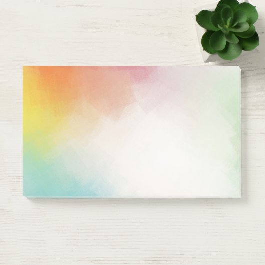 Abstrakt Art Blank Elegante Moderne Vorlage Post-it Klebezettel (Büro)