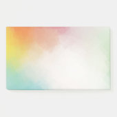 Abstrakt Art Blank Elegante Moderne Vorlage Post-it Klebezettel (Vorderseite)