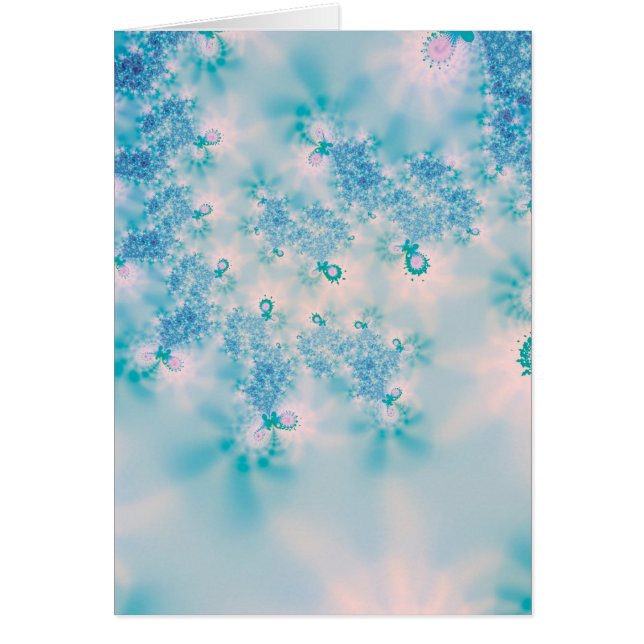 Abstrakt Art Blue Mediation (Vorne)