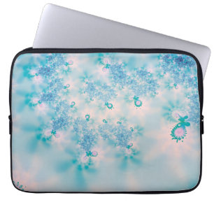 Abstrakt Art Blue Mediation Laptopschutzhülle