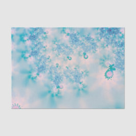 Abstrakt Art Blue Mediation Seidenpapier