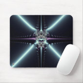 Abstrakt Art Blue Star Mousepad (Mit Mouse)