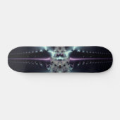 Abstrakt Art Blue Star Skateboard (Horizontal)