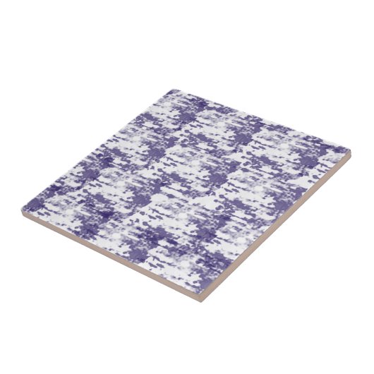 Abstrakt Art Blue White Minimalismus Fliese (Seite)