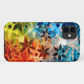 Abstrakt Art Blume Muster #4 Case-Mate iPhone Hülle (Rückseite (Horizontal))