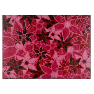 Abstrakt Art Blume Muster #5 Schneidebrett