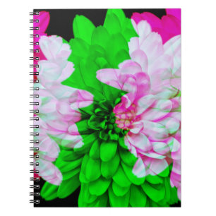 Abstrakt Art Blume Petals Journal Notizblock