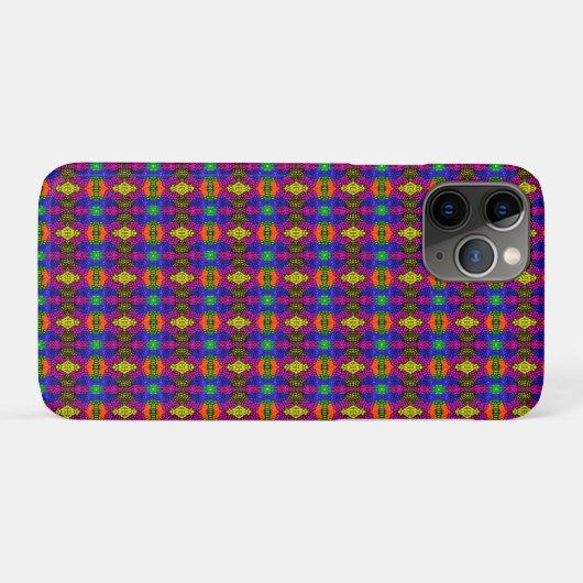Abstrakt Art Bright Pattern Case-Mate iPhone Hülle (Rückseite (Horizontal))