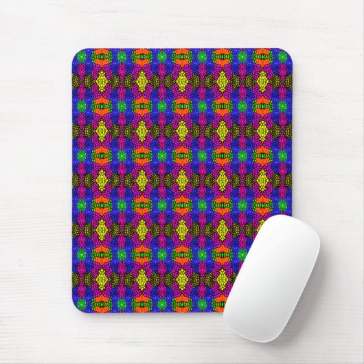 Abstrakt Art Bright Pattern Mousepad (Mit Mouse)