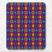 Abstrakt Art Bright Pattern Mousepad (Vorne)