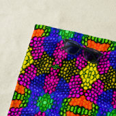 Abstrakt Art Bright Pattern Strandtuch (Beispiel)